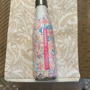 Starbucks x Lilly Pulitzer slim water bottle